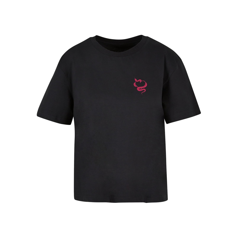 Miss Tee - Snakes Heart T-shirt Femme - Noir